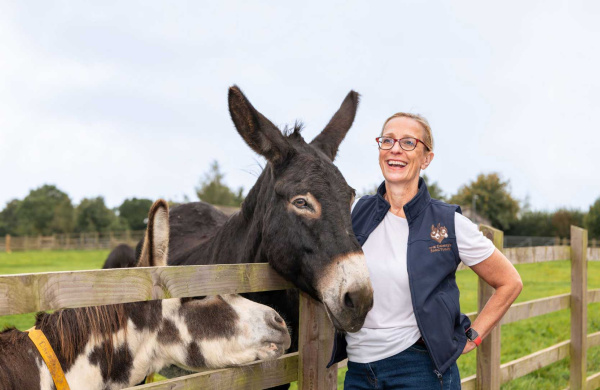 Marianne Steele, CEO of The Donkey Sanctuary.
