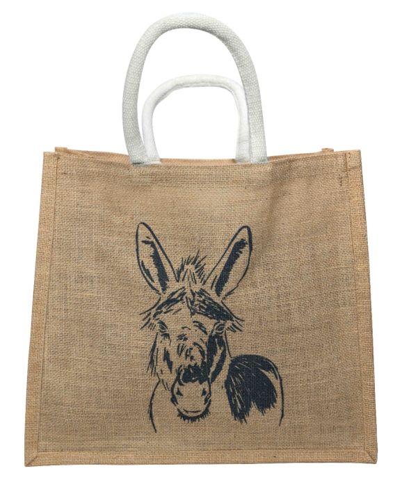 Heritage Jute Bag The Donkey Sanctuary Shop