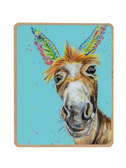 Dylan Donkey Fridge Magnet