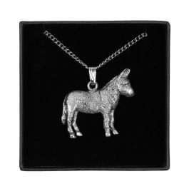 Pewter Donkey Pendant The Donkey Sanctuary Shop The Donkey Sanctuary Shop