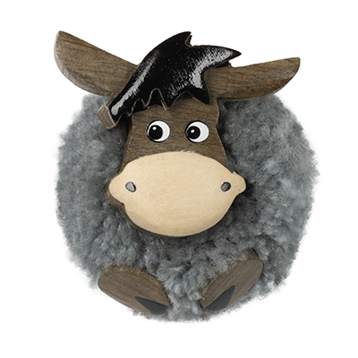 744 Pom pom donkey magnet