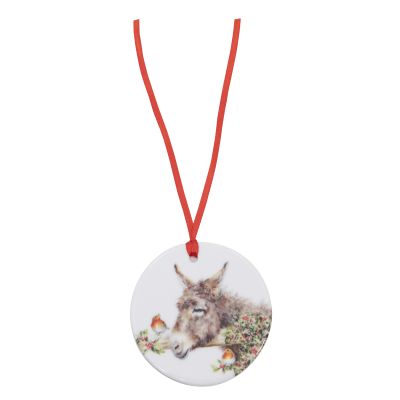 Ellen and the Robins Ceramic Christmas Decoration