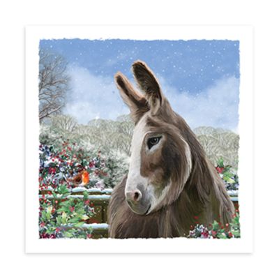Poppy's Christmas Visitor Christmas Cards, Pack of 10