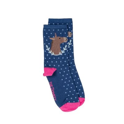 Donkey Profile Socks - Navy