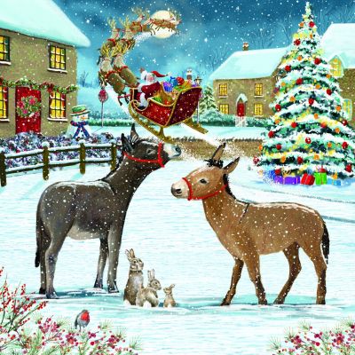 The Magic of Christmas Eve Christmas Cards, Pack of 10