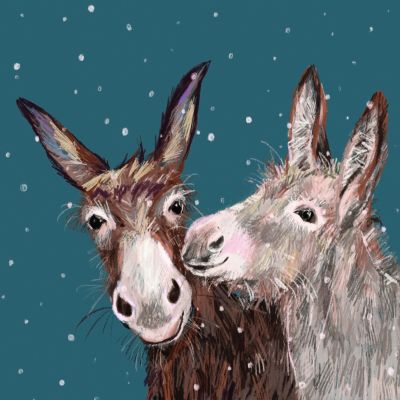 Snowy Nuzzles Christmas Cards, Pack of 10