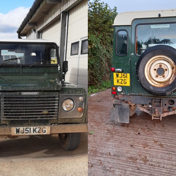 Land Rover stolen from The Donkey Sanctuary Sidmouth