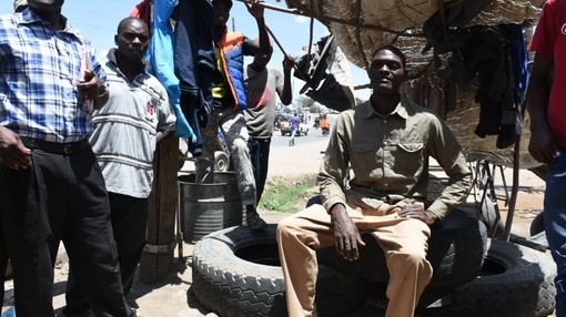 Stephen, Kenyan donkey-owner.