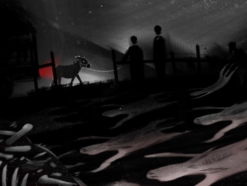 Still from Innocent Lives animation.