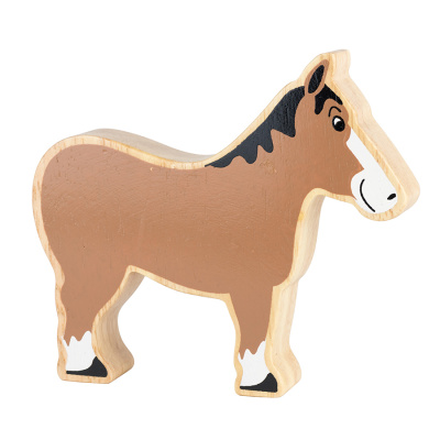 Wooden animals - horse