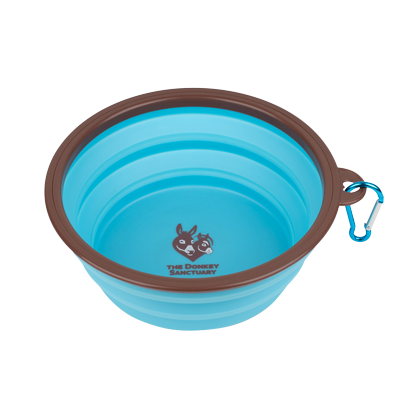 Collapsible Dog Bowl - open