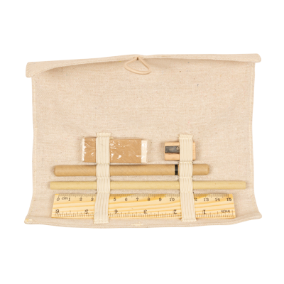 Roll Up Pencil Case - Open