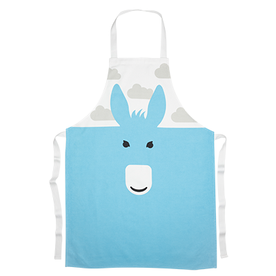 Donkey apron - blue