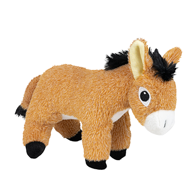 Soft Donkey Toy - Brown