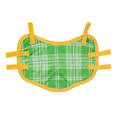 Soft Donkey Toy Rug Accessory - Green