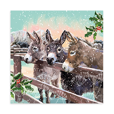 Christmas in the Paddock - Christmas Cards, Pack of 10