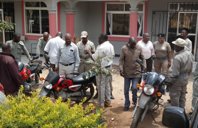 Motorbikes have helped clamp down on donkey thefts. Credit: ASPA.
